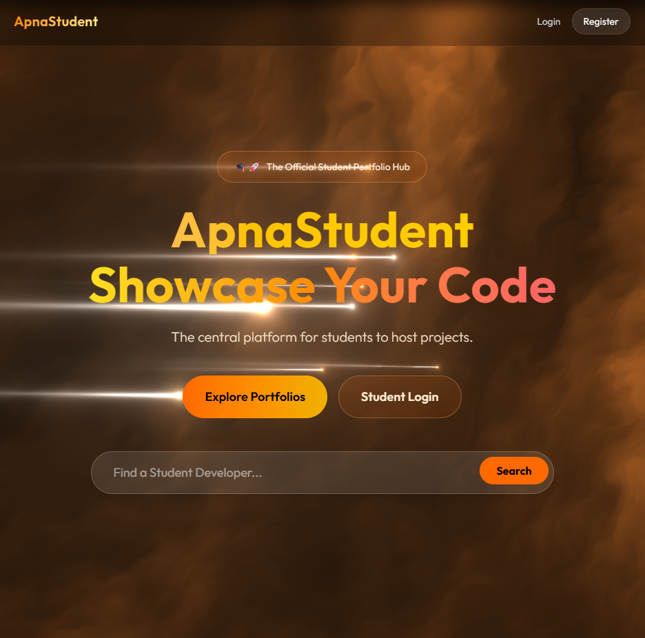 ApnaStudent Developer Portfolio Hub